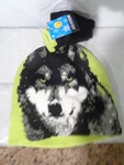 Nwt Joe Boxer - Kids Unisex Winter Wolf Knit Hat & Glove Set L/xl. Fixed Price $16.75.