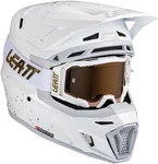 Leatt 8.5 V25 Mx Offroad Helmet W/5.5 Goggles White. Fixed Price $384.30.