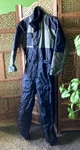Firstgear Motorcycle Men's One Piece Green Black Riding Thermo Suit Size Sm. Fixed Price $100.00.