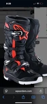 Alpinestars 2010526-1321-10 Tech 7 Enduro Drystar Boots Black/red Fluo/white. Fixed Price $500.00.