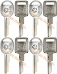 New Jeep Factory Original Door & Ignition Blank Set W/ Logo - 8 Keys. Fixed Price $44.00.