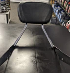 2006-2014 M109 Cobra Chrome Sissy Bar Passenger Backrest 02-7845. Fixed Price $160.00.