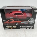 Ertl American Muscle Custom Shop 1:24 Red 1969 Dodge Charger Diecast Model Kit. Fixed Price $29.99.