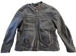 Unik Ultra Jacket Mens 2XL Leather Motorcycle Biker Vented Zippered. Fixed Price $94.05.