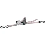 Erickson Ratchet Tie-downs With Web Clamps And Safety Hooks Silver 31353. Fixed Price $36.65.