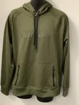 Can-am Men's Sm Med Fleece Performance Fabric Hoodie Sweatshirt Olive 454627. Fixed Price $55.00.