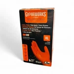 Gloveworks 8MIL Orange Nitrile Gloves, (size: Xl) / GWON48100. Fixed Price $20.00.