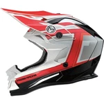 Moose Offroad MR3 Helmet F.a.f. White/black/red 2XL 0110-8937. Fixed Price $119.95.