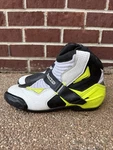 Alpinestars SMX-1 Vented V2 Motorcycle Boots Size 46 11.5 White Black Yellow. Fixed Price $110.00.