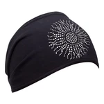 Schampa New Mini Doo-z Headband Black W/silver Sun Motorcycle, 14-1278, DZ02-S17. Fixed Price $8.96.