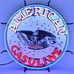 American Gasoline Sign By Neonetics 5GSAMR. Fixed Price $469.99.