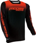 Moose Racing M1 Off-road Mx Jersey Black/orange Men's Medium. Fixed Price $24.95.