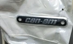 Brp Skidoo Seadoo Can Am Oem New Emblem 704902307 2-9/16" X 1/2". Fixed Price $17.50.