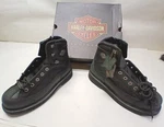 Harley-davidson Mens Leather Lace Riding Boots Markus 10.5 Medium D96024-1012M. Fixed Price $89.10.