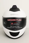 Sena Momentum Inc Pro Dual Bluetooth Camera Helmet - White. Fixed Price $240.00.