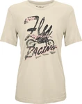 Fly Racing 356-4031L Vintage Womens T-shirt Lg Tan. Fixed Price $26.01.