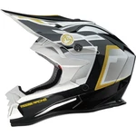 Moose Offroad MR3 Helmet F.a.f. White/black/gold Small 0110-8928. Fixed Price $119.95.