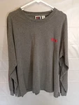 Oco Athletic Men's Longsleeve Shirt Xxl Gray 100 Percent COTTON/0111. Fixed Price $30.00.