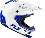 Fly Racing Kinetic Verdict Helmet Small White/blue/grey 73-8722S. Fixed Price $169.95.