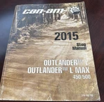 2015 Can-am Outlander 400 500 Max Atv Oem Shop Service Repair Manual 219100782. Fixed Price $59.99.