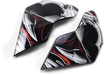 Icon Airflite Helmet Side Plates 0133-1224. Fixed Price $25.00.