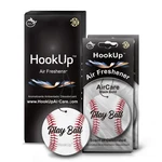 Baseball Car Air Freshener By Hookup - 2 Pack Black Gold Scent (extra Stron.... Fixed Price $14.21.