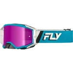 Fly Racing Zone Elite Goggles Blue/white W/ Magenta Mirror/smoke Lens 37-51913. Fixed Price $99.95.