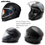 Brp Ski-doo Oxygen Heated Helmet W/ Electric Shield, Carbon -9290280490-SIZE Sm. Fixed Price $904.99.