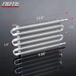 Universal 6 Row Aluminum Remote Transmission Oil Cooler Radiator Converter Kit. Fixed Price $32.29.
