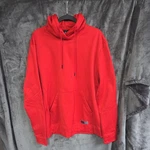 Oakley Pullover Hoodie Red Knit Logo Hooded Regular Fit Men's Size. Fixed Price $17.50.