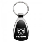 Ram Black Teardrop Logo Authentic Key Chain Fob Ring Officially Licensed. Fixed Price $15.95.