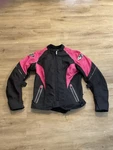 Joe Rocket Pink & Black Ladies Leather Motorcycle Jacket Sz Large. Fixed Price $25.99.