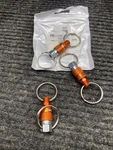 Freeman KEYQC3 Pull Apart Coupler Keychain With 2 Split Rings, Pack. Fixed Price $15.00.