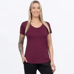 Fxr Racing Women's Merlot Lotus T-shirt 242255-2700-16. Fixed Price $32.99.