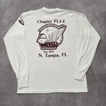 Vintage 90S Gwrra Tampa Shirt Mens Honda Gold Wing Biker Long Sleeve. Fixed Price $22.99.