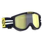 Scott Usa 89XI Era Mx Offroad Goggles Blue/white W/yellow Chrome Lens Osfm. Fixed Price $67.45.