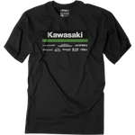 Factory Effex-apparel Tee Kaw Race 21 Black Lg 24-87124. Fixed Price $40.12.