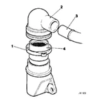 Original Jaguar XJ6 XJ12 Xjs Engine Crankcase Breather Cap Metal Clip. Fixed Price $24.00.