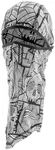 Zan Headgear Microlux Convertible Balaclava - WB2001 Geometric Skulls Osfm. Fixed Price $31.48.