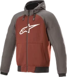 Alpinestars Chrome Hoodie Gray Burnt Orange 2XL 4200918-9134-2X. Fixed Price $239.95.