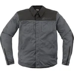 Icon Upstate Mesh Ce Jacket - Gray Men's Size 2XL. Fixed Price $175.00.