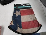 Zan Headgear Sportflex Neck Gaiter Patriot WFL408. Fixed Price $15.00.