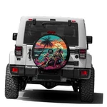 Spare Tire Cover With Backup 18" Camera Hole Skeleton Beach Chair. Fixed Price $37.18.