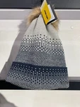 4478890009 Skidoo Faux Fur Pom-pom Hat Lady Gray/black One Size Fits All. Fixed Price $24.00.