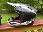 Alpinestars Supertech Helmet - Matte White/black Carbon Xl SM10. Fixed Price $525.00.
