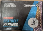 Pro Armor 4-POINT Seat Harness 2" Silver. Fixed Price $80.00.