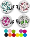 4 Pcs Essential Oil Car Diffuser Vent Clip, TREE+HEART+2 Flowers. Fixed Price $17.05.