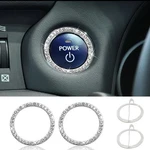 Bling Car Engine Start Stop Decoration Ring, Crystal Rhinestone Key Ignition. Fixed Price $7.99.