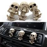 3 Air Freshener Cartoon Skulls Clip Perfume Vent Decoration New Gift. Fixed Price $9.24.