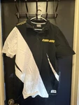 Kappa Mens Xl Can-am Racing Polo Black / White Color Block. Fixed Price $21.50.